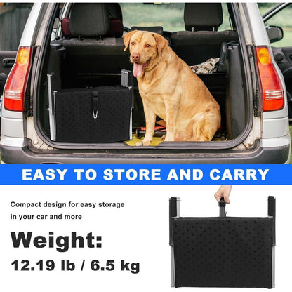 Hundetreppe Klappbar – Gelenkschonende Einstiegshilfe Auto SUV