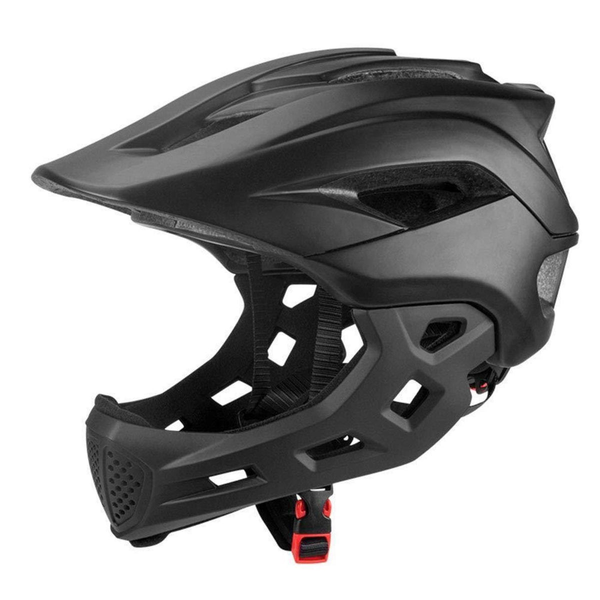 Kinder Fullface Helm 2in1 Fahrradhelm mit Kinnschutz