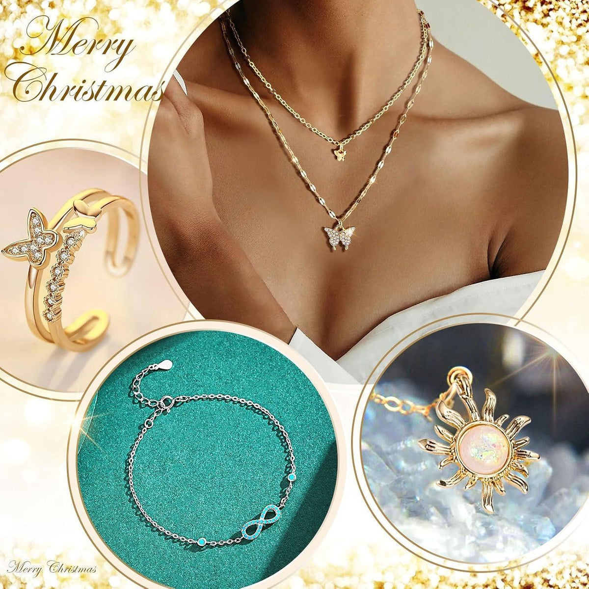 Schmuck Adventskalender 2026 für Damen mit 24 Überraschungen