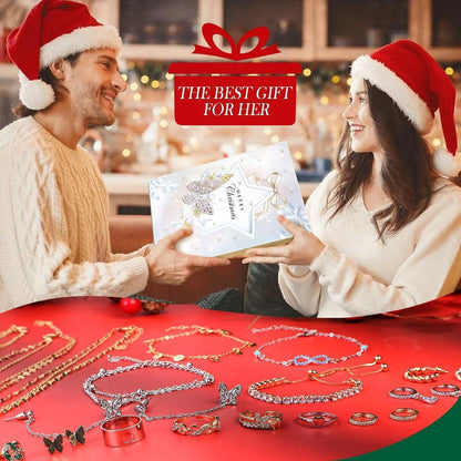 Schmuck Adventskalender 2026 für Damen mit 24 Überraschungen