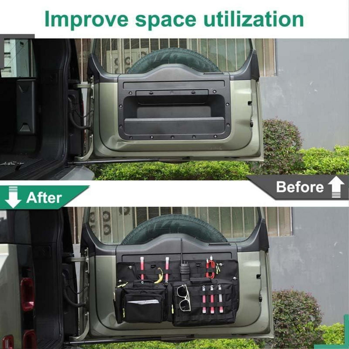 Heckklappentasche Land Rover Defender 2020-2025 Organizer