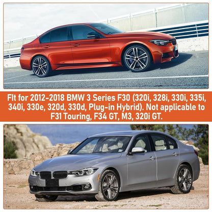 Autoabdeckung wasserdicht BMW 3er (2012-2018) – Vollschutz