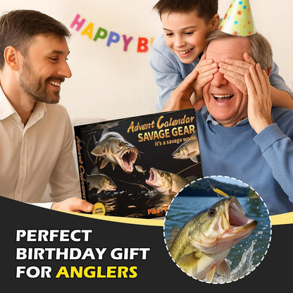 Adventskalender Angeln 2026 – 24 Köder für Fischer & Angler