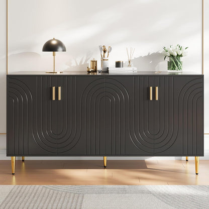 Flur Schrank mit Türen & Kippschutz – Schmale Kommode für Zuhause