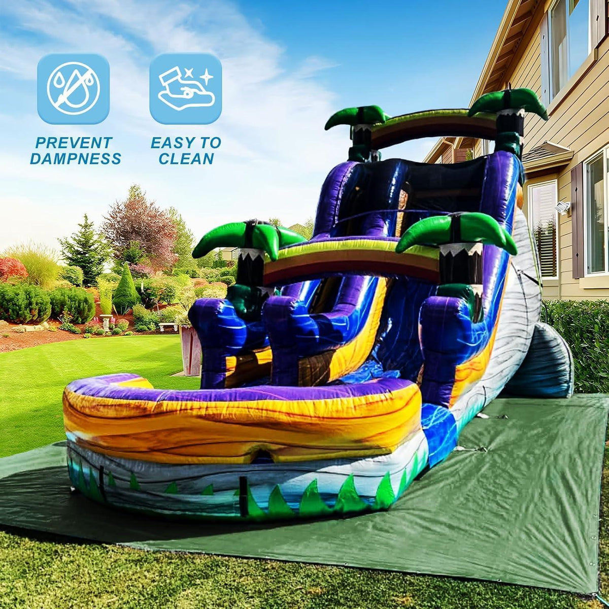 Wasserdichte Abdeckplane 6x9m – Robust & Vielseitig für Garten & Auto