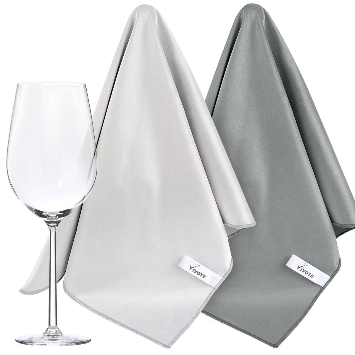 Mikrofaser Glastuch 51x70cm - Reinigungstücher für Glas & Edelstahl