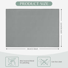 Mikrofaser Glastuch 51x70cm - 2er Set für streifenfreien Glanz