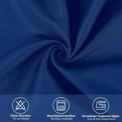 10x Marineblau Tischdecke für Biertisch (100x250cm)
