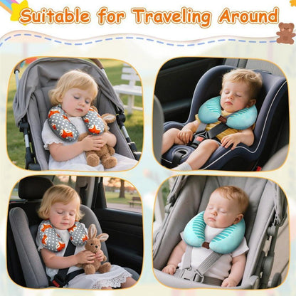 Nackenkissen Kinder – Ergonomisch & Sicher für Auto, Flugzeug & Co.