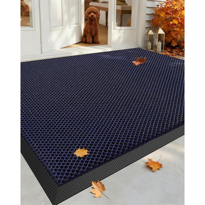 Fußmatte Blau 90x150 cm - Schmutzfangmatte für innen & außen