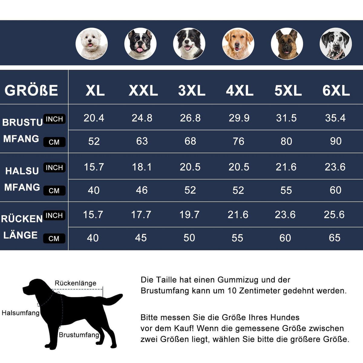 Wasserdichter Hundemantel Winter – Verstellbare Jacke mit Geschirr
