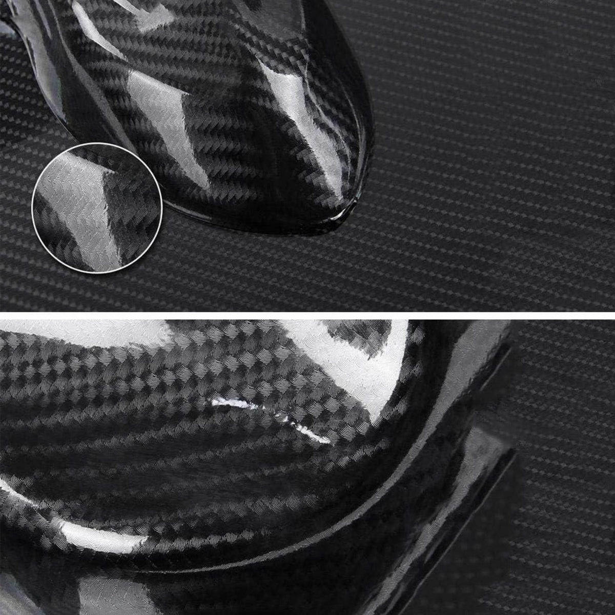 7D Karbonfaser Vinyl Folie – Blasenfrei & Wetterfest (50x150cm)