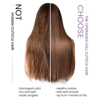 Echthaar Clip-in Extensions Blond #60 – 35cm, 100g