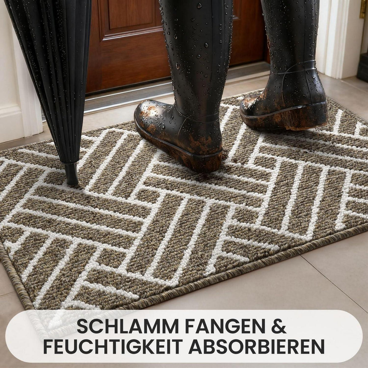 Sour Lemon Fußmatte 60x90cm – Rutschfest & Waschbar