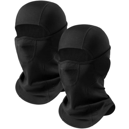 Sturmhaube Fleece Balaclava Schwarz – Warm & Winddicht für Ski, Motorrad & Fahrrad