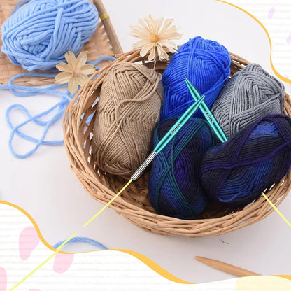 Austauschbares Rundstricknadeln Set – Mini 5cm mit Zubehör