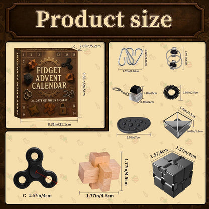 Knobel Adventskalender 2026 – 24 Tage Metall- & Holzpuzzle