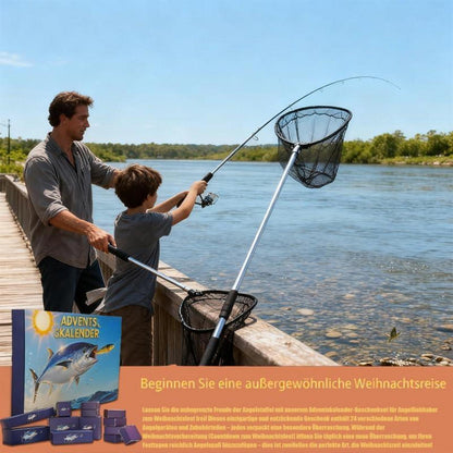 Angel Adventskalender 2026 – Geschenk für Angler & Fischer