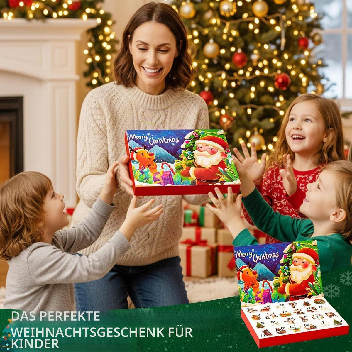 Dinosaurier Adventskalender 2026 für Kinder – 24 Dino-Überraschungen