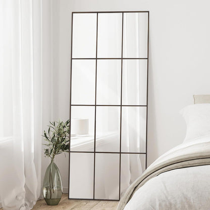 Rechteckiger Wandspiegel 76x180cm mit Bronzerahmen