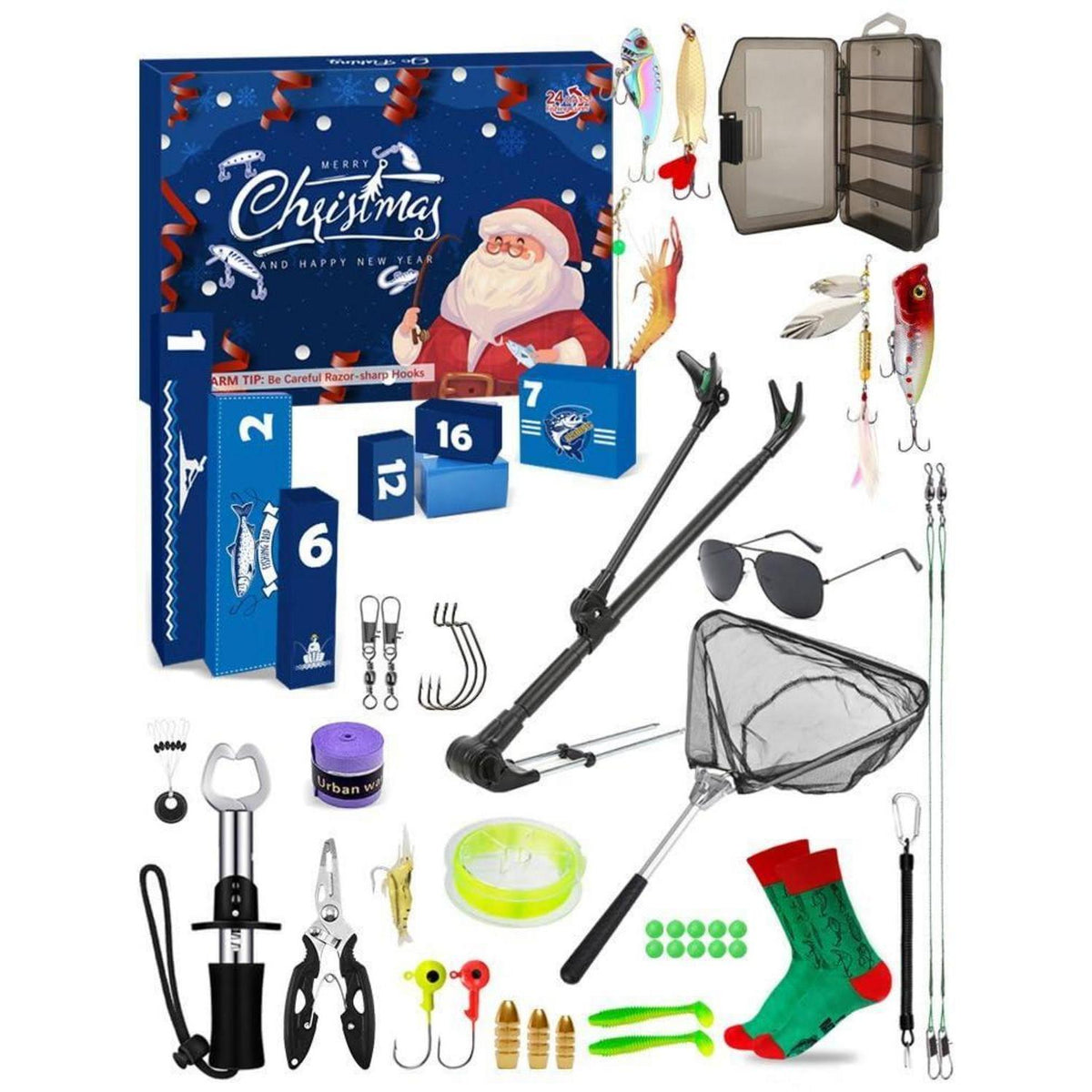 Fischerei Adventskalender 2026 für Angler & Weihnachten