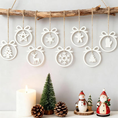 Silikon Gießformen Weihnachten - 3er Set Anhänger Sterne & Co.
