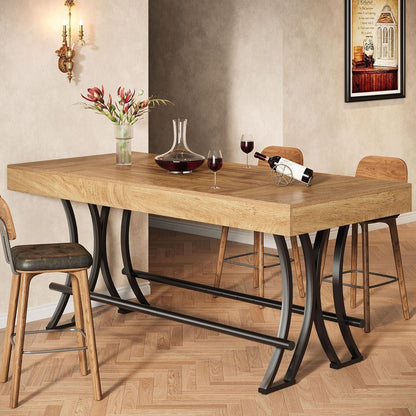 Tribesigns Bartisch 160cm – Stehtisch für Küche & Wohnzimmer