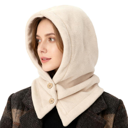 Winter Thermo Kapuzenschal Unisex – Warm & Winddicht für Damen & Herren