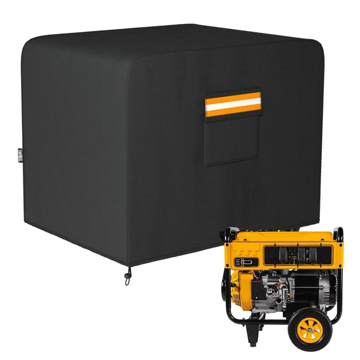 Generator Abdeckung wasserdicht 81x61x61cm mit Reflexstreifen