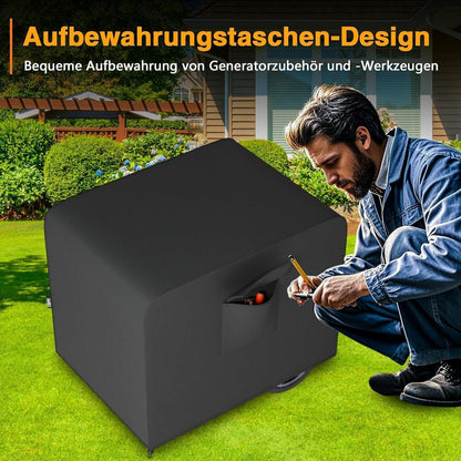 Generator Abdeckung wasserdicht 81x61x61cm mit Reflexstreifen