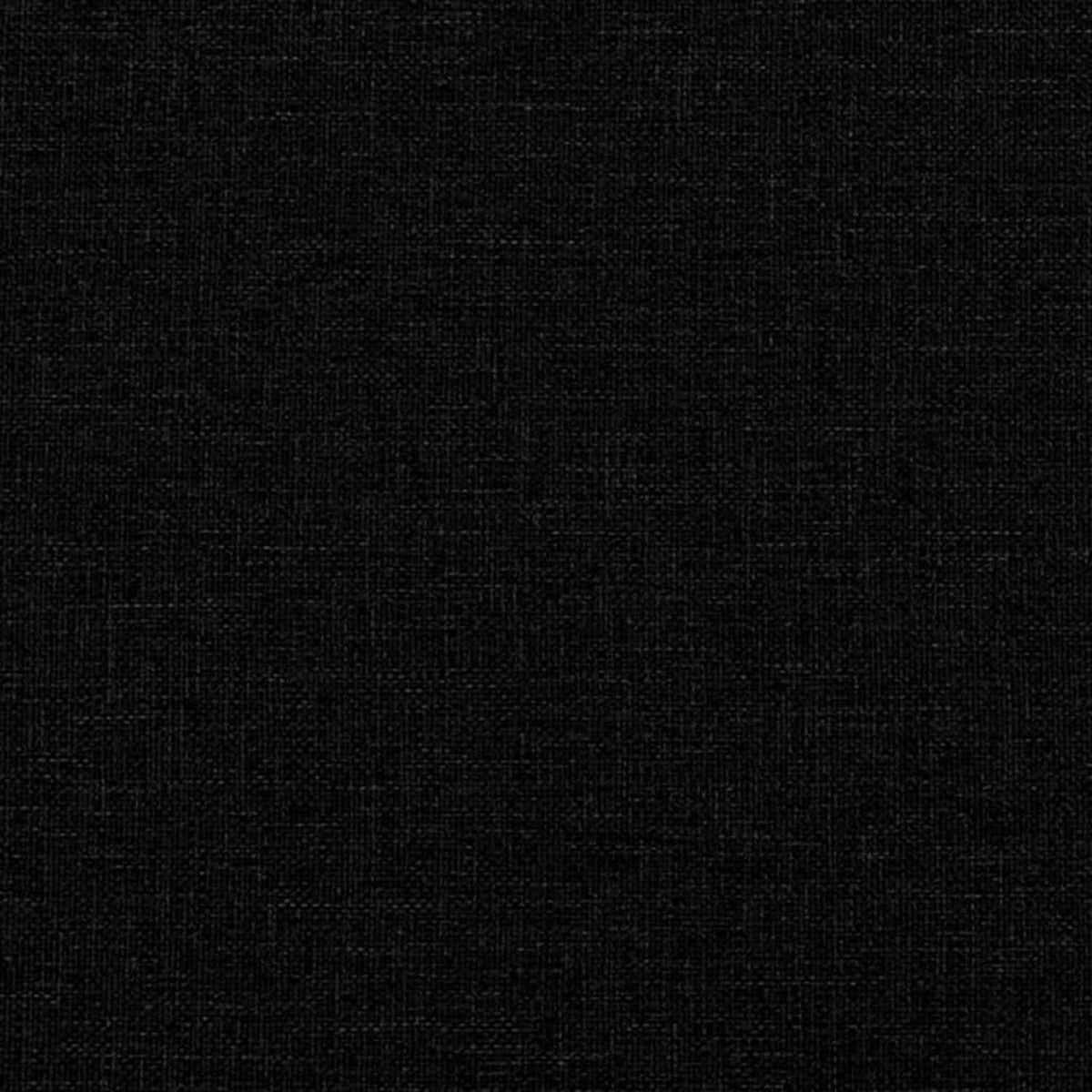 3-Sitzer Sofa mit Hocker & Schlaffunktion Schwarz 180cm