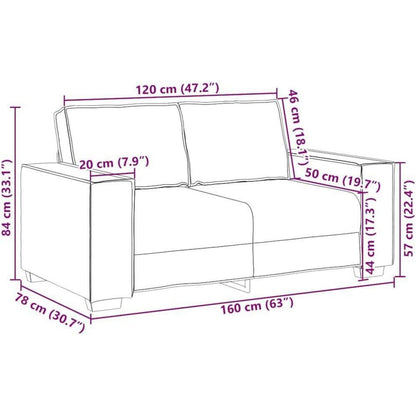 Creme Sofagarnitur 2-Sitzer & 3-Sitzer – Komfort & Stil