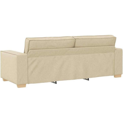 Creme Sofagarnitur 2-Sitzer & 3-Sitzer – Komfort & Stil