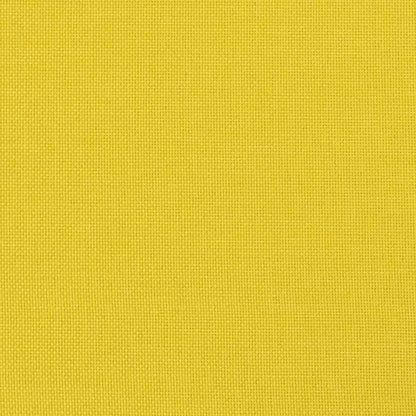 2-Sitzer Sofa Hellgelb – Bequemes Polstersofa mit Kissen