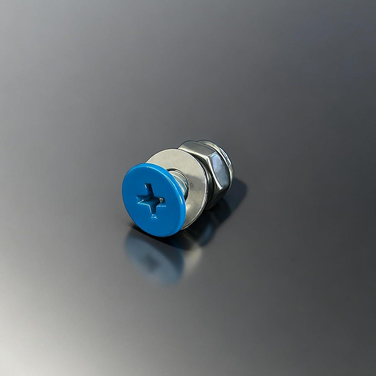 Motorrad Kennzeichen Schrauben Edelstahl Set M6x12mm