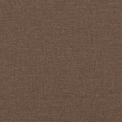 Bodensofa mit Pillow-Support – Bequemes Schlafsofa Braun
