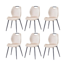 Esszimmerstühle 6er-Set Beige – Modern & Bequem