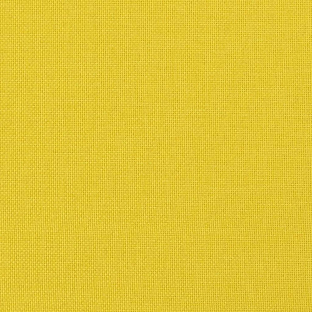 3-Sitzer Sofa mit Hocker, Hellgelb – Modernes Schlafsofa 210cm