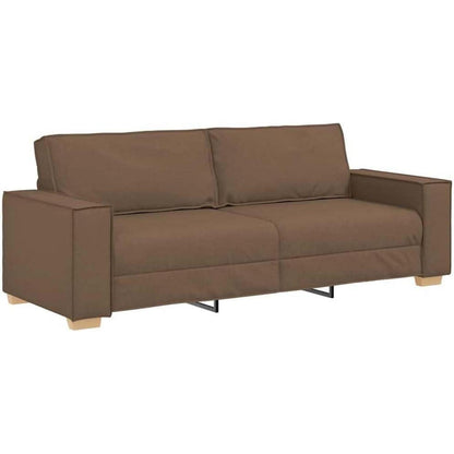 Braunes Stoffsofa 2-Sitzer & 3-Sitzer – Komfort & Stil