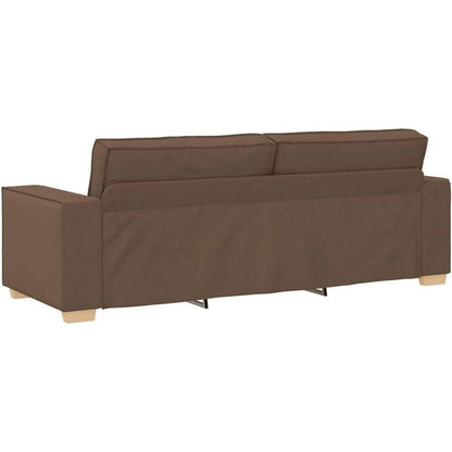 Braunes Stoffsofa 2-Sitzer & 3-Sitzer – Komfort & Stil