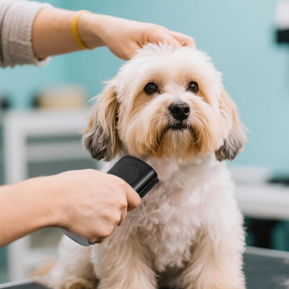 2x Fellwunder Bürste für Hunde & Katzen – Unterwollentferner