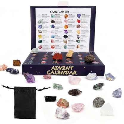Edelstein Adventskalender 2026 – 24 Tage Weihnachtszauber