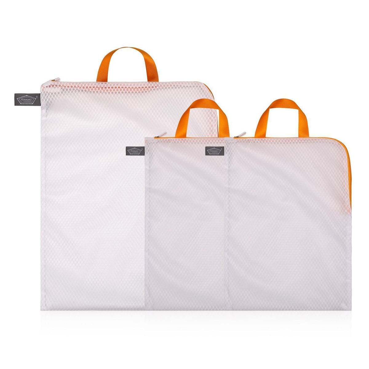 Wäschesack Netz für Waschmaschine – 1L + 2M Orange