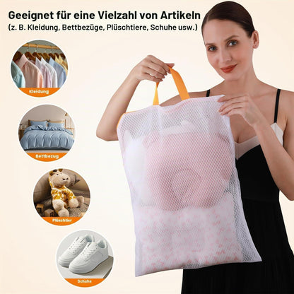 Wäschesack Netz für Waschmaschine – 1L + 2M Orange