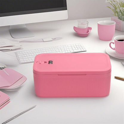 Verschließbare Medizinbox mit Zahlenschloss – Rose
