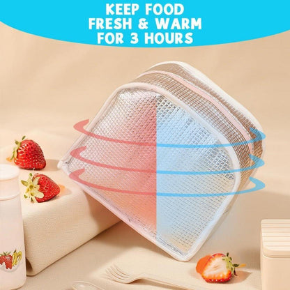 Lunchtasche Kinder Pinguin – Isolierte Kühltasche für Schule & Picknick
