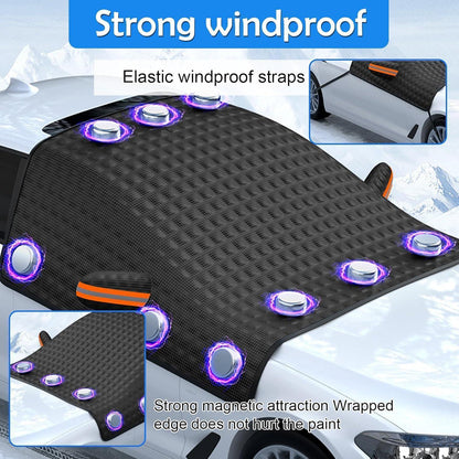 Auto Frontscheibenabdeckung Winter Frostschutz Eis Schnee UV Schutz