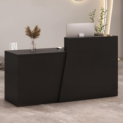 Empfangstheke mit Schublade – Modern & Viel Stauraum (230x42x100cm)