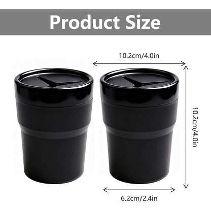 2x Auto Münzhalter Getränkehalter Organizer für Münzen & Stifte