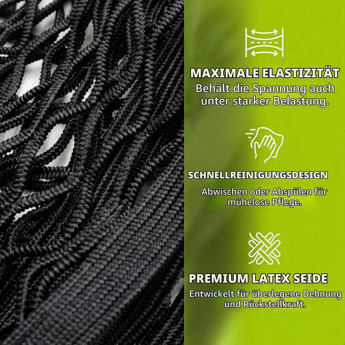 Kofferraumnetz Auto 80x100cm – Dehnbar, Robust & Vielseitig